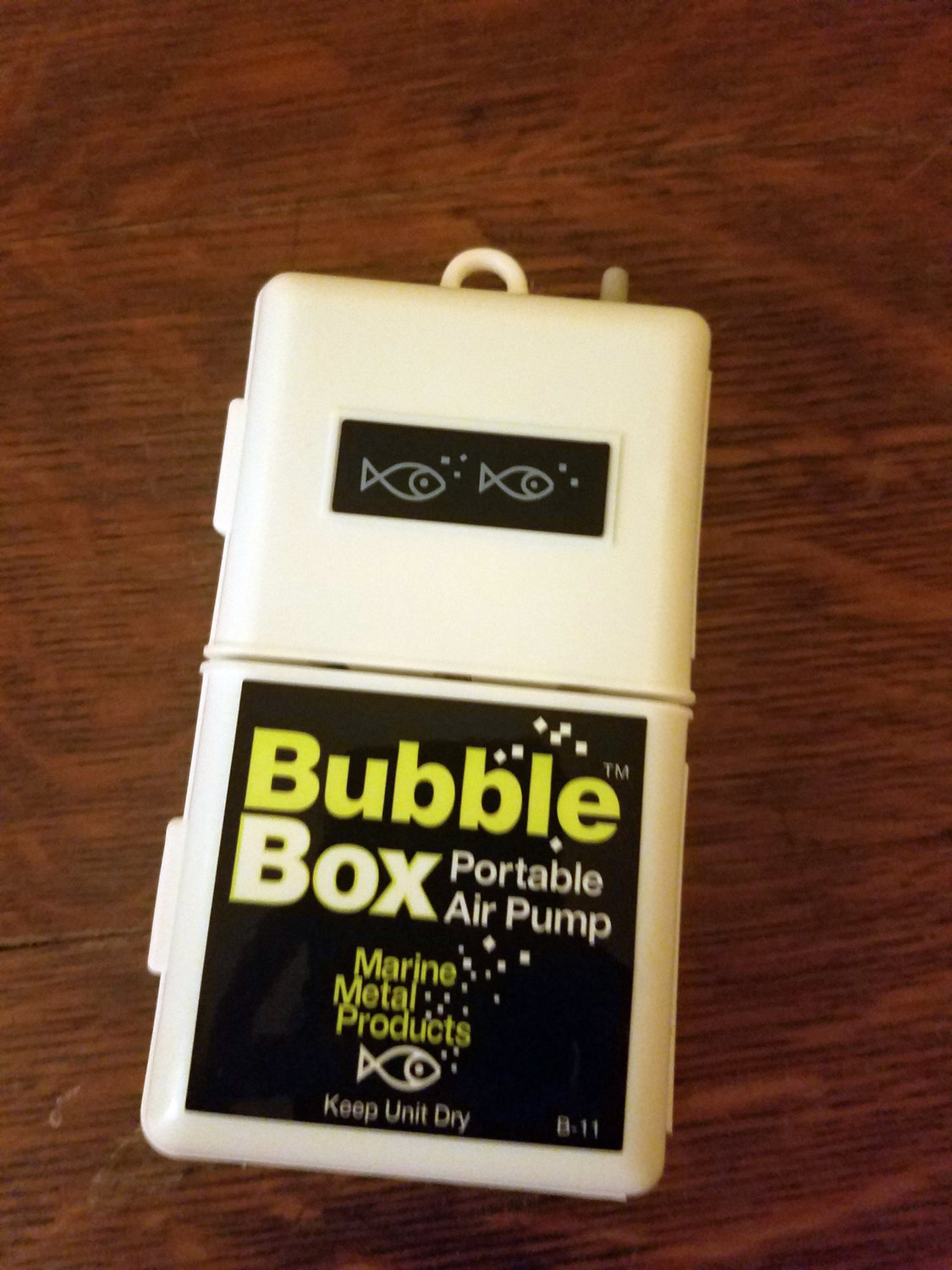 If you fish with live bait, the Bubble Box may be an aeration solution for you.
